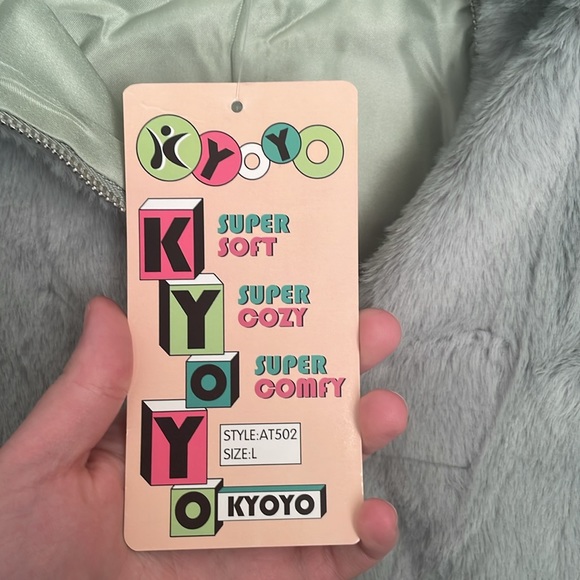 Super cute green super soft cropped jacket - Picture 5 of 8